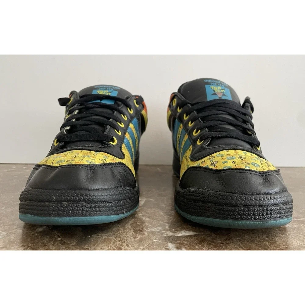 Vtg Adidas Top Ten Low Day of‎ the Dead Multicolor Sneakers Shoes Limited Ed 9